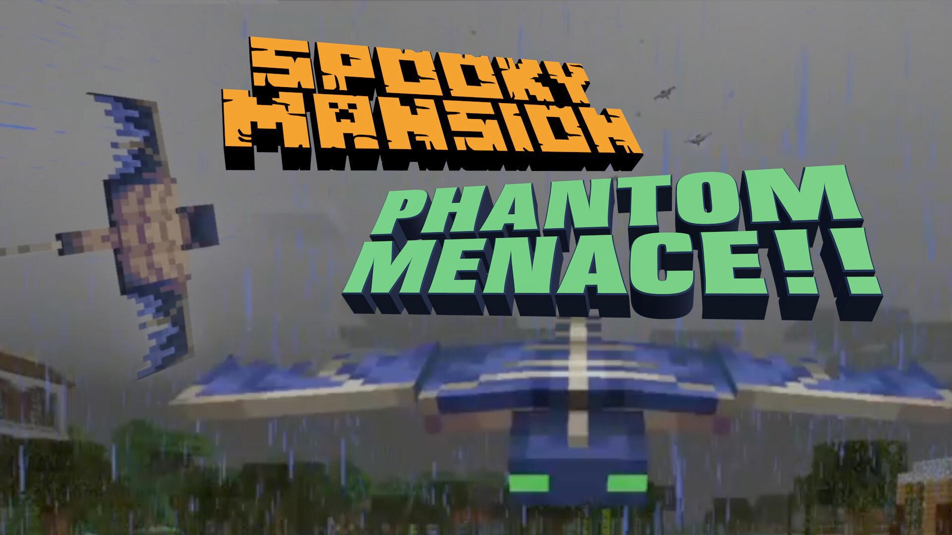 Spooky Mansion Phantom Menace!!